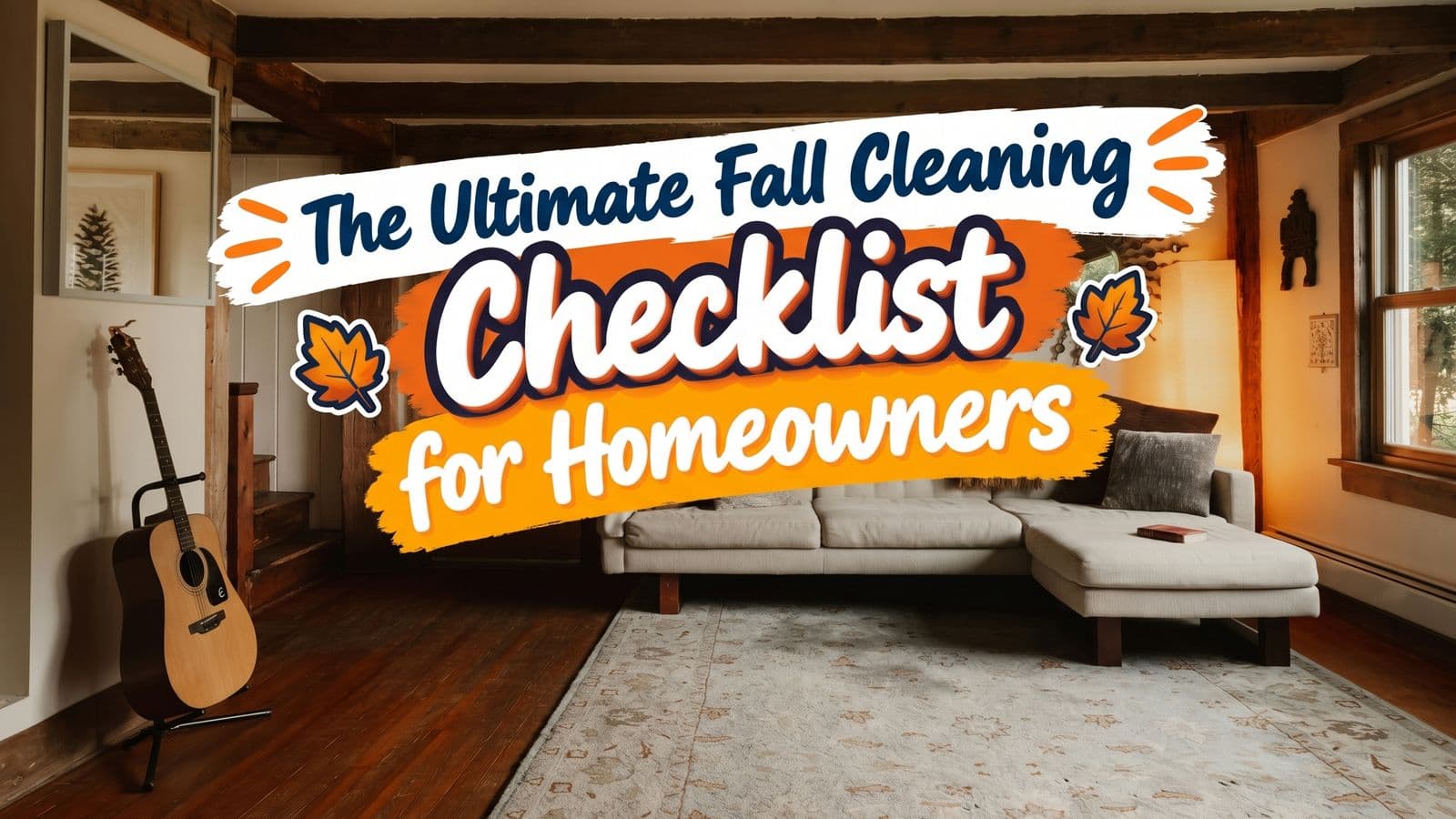 fall cleaning checklist