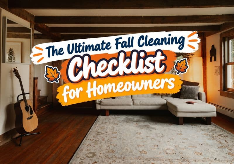 fall cleaning checklist